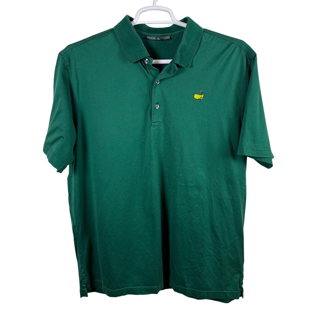 Masters Collection Polo Shirt Men's XL Green Pima Cotton Golf Augusta National